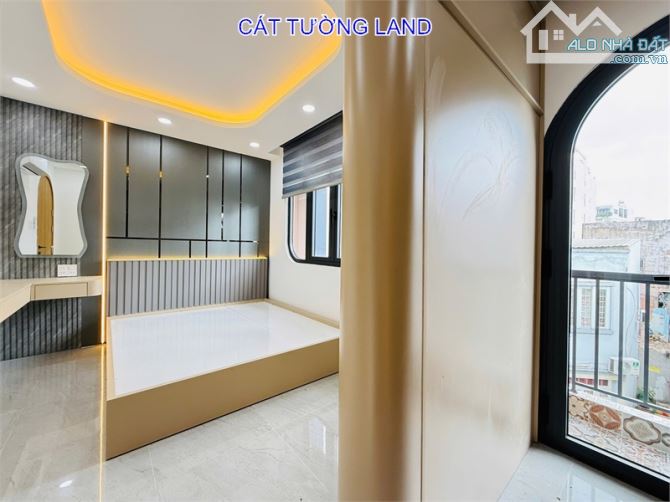 Nhà mới 5.5x15m, 4 tầng đủ nội thất,  tại Phan Huy Ích, Phường 12. Giá chỉ 7.2 tỷ - 12