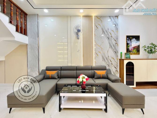 60m2, BÁN NHÀ 5 TẦNG, KHU PHÂN LÔ, HẺM Ô TÔ 6M, GẦN LÊ VĂN THỌ, P14 GV, 6.xx TỶ - 2