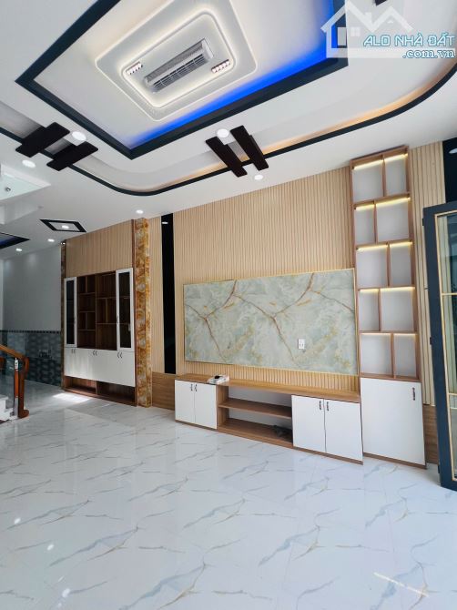 Bán Nhà mới hoàn thiện, SHR, Full Nội Thất, 100m2, đường xe hơi - 3