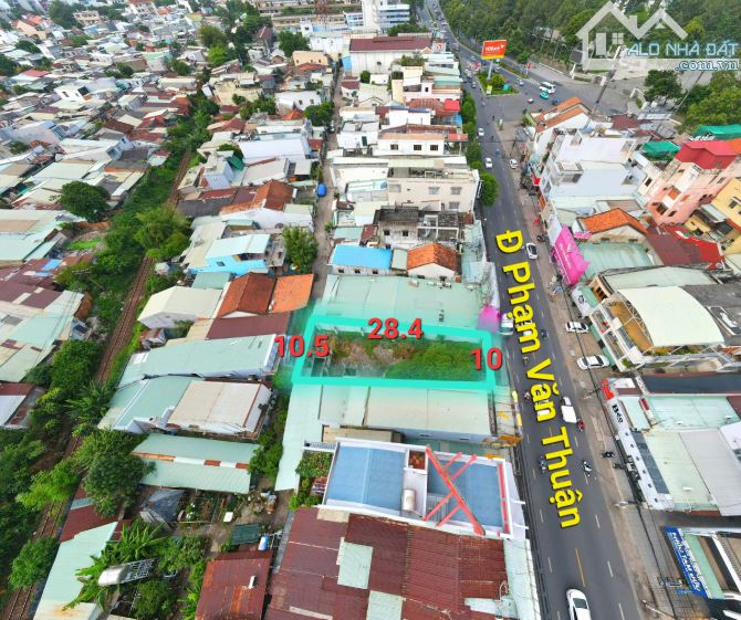 ĐẤT BIỆT THỰ MẶT TIỀN ĐƯỜNG PHẠM VĂN THUẬN - TRUNG DŨNG - 4