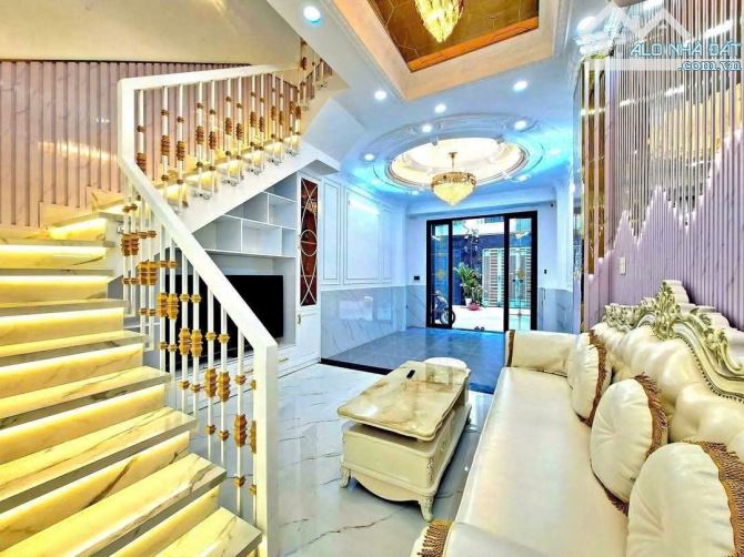 Bán nhà mới hẻm 83 Đào Tông Nguyên Thị Trấn Nhà Bè, 4x13m, 3 lầu Giá 5,95 Tỷ - 4