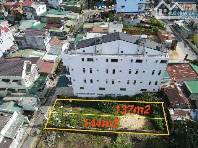 Đất Liên kế đường nhựa - Ngô Thì Nhậm  - P4 Đà Lạt. -144m2 -  Gía 7 tỷ