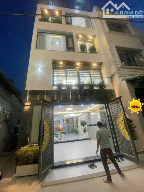 Nhà Mới Xây 100%  5 Tầng   Hẻm Xe Hơi  Ngay Nguyễn Văn Khối  P9  Gò Vấp  5x15m  9.9tỷ