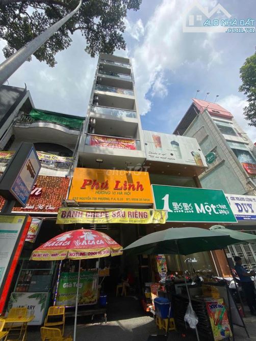 Cho thuê nhà mặt tiền 232 đường Nguyễn Tri Phương, Phường 4, Quận 10,TP Hồ Chí Minh