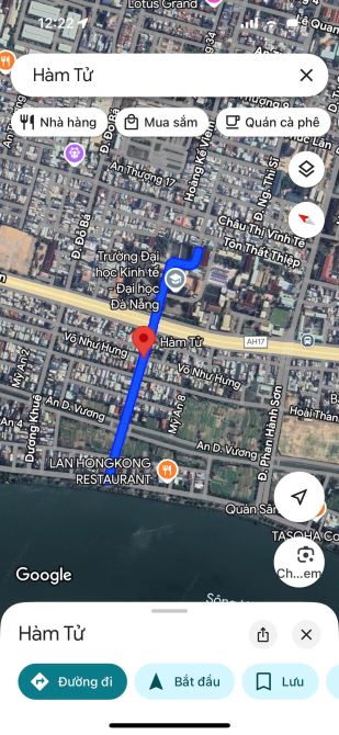 Bán Lô đất 101m2 - MT đường Hàm Tử gần ĐH Kinh Tế Đà Nẵng, Chương Dương và Sông Hàn