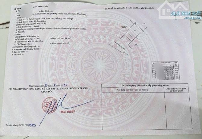 Nhà Hẻm Nguyễn Thị Minh Khai Nha Trang