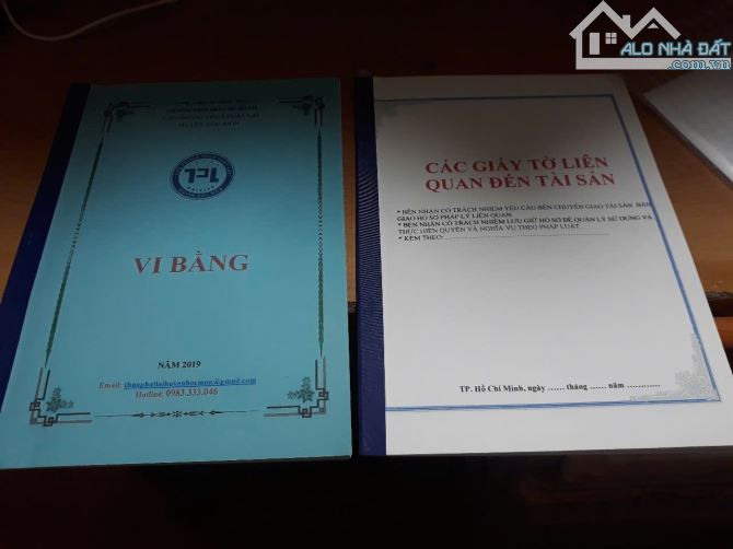 Nhà cấp 4 và  đất , vi bằng, Củ Chi
