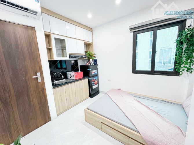 Cho Thuê Phòng CCMN 318 Đê La Thành Đống Đa 25m2 Studio Ban Công Cửa Sổ Thang Máy Gần Chợ - 16