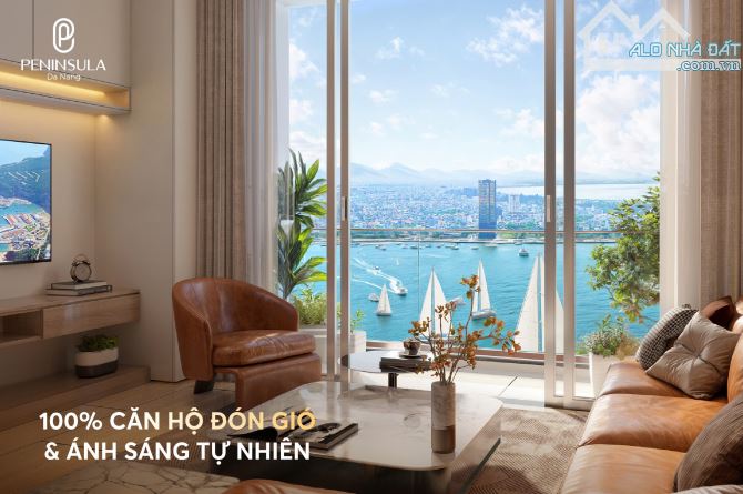 Tin cực sốc! Chỉ 53 triệu/m2 sở hữu căn hộ mặt sông Hàn ĐN! Có bàn giao nội thất cao cấp - 2