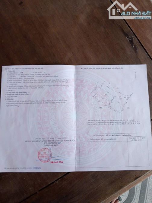 BÁN 98M*MT5.5M ĐẤT ĐẠI ÁNG THANH TRÌ ÔTÔ TẢI VÀO ĐẤT 20M RA MẶT PHỐ  CHỈ 8.9 TỶ - 2