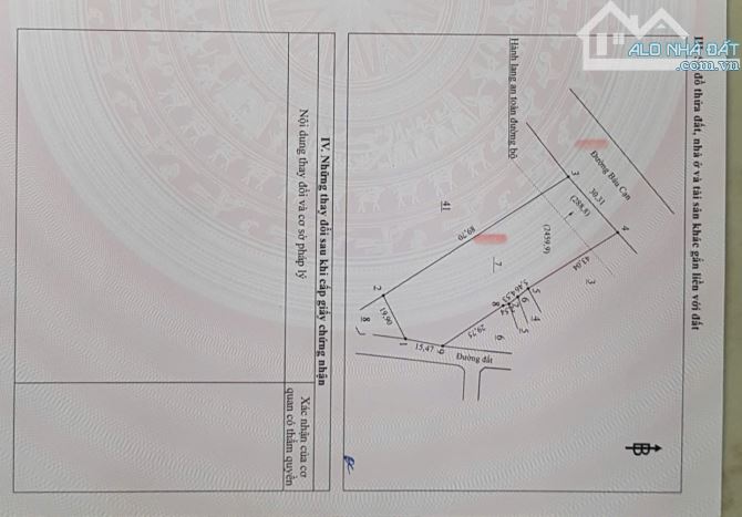 Bán hơn 2 sào 7 mặt tiền chính bàu cạn nay gần ngã tư - 2