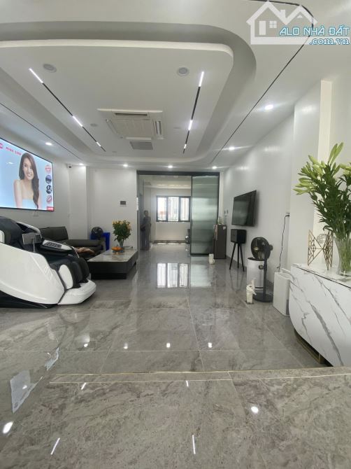 Tòa nhà văn phòng cao cấp Ngọc Thụy 65X8T, vỉa hè, ô tô tránh, KD, View công viên 30.5 tỷ. - 4