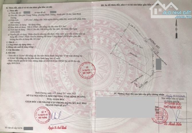 Đất gần làng đại học Quốc gia, chợ Bình An, 3595m2 thổ cư 3200m, 1187 Dĩ An - 7
