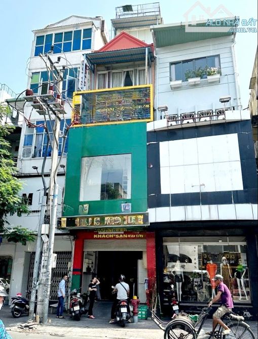 Cho Thuê Khách Sạn 13 Phòng - MT Phường 14, Quận 3 - 4mx20m - 1T 5L thang máy- 72 Triệu.