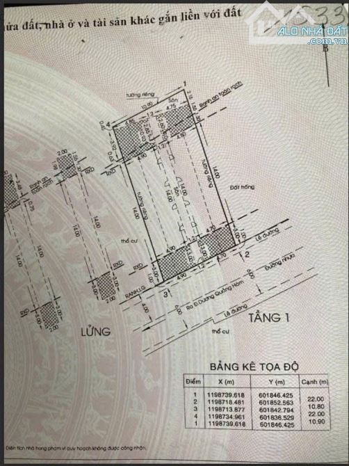 NHÀ CẤP 4 KHU BIỆT THỰ DƯƠNG QUÃNG HÀM -P6 , 11m x 23m , 14P, GIÁ CHỈ : 21 TỶ