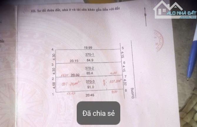 Bán đất tổ 7-Quang Minh-Mê Linh-HN