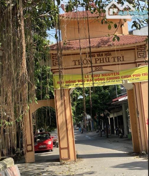Bán đất Phù Trì, Kim Hoa, Mê Linh, đất vuông vắn, đường thông tứ phía, ô tô đỗ cửa