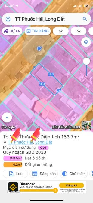 Tái Định CƯ PHƯỚC HẢI ĐƯỜNG HUỲNH TẤN PHÁT - đi bộ ra biển 250m Dt 160m2- ngang 8m-giá 7t5