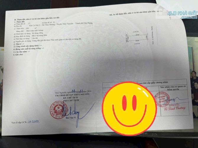 Chào bán lô tuyến 2, khu phân lô Khe Ca Núi 2, Thuỷ Đường giá tốt.