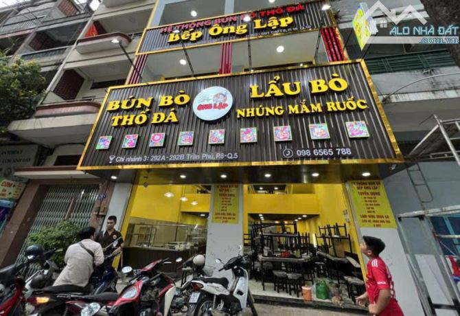 Siêu Phẩm Nhà Mặt tiền Trần Phú P8 Q5 DT:8x20m 5 Tầng HĐT:150Tr Giá:39Tỷ