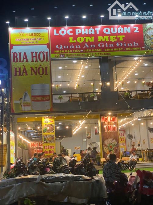 TÂN BÌNH, BÁN ĐẤT MẶT TIỀN TRƯỜNG CHINH P15, DT 10x20m Cn 208m2 - 2