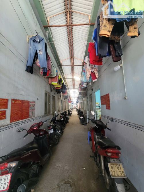 dãy nhà trọ 377m2 7ty6 TL MT kinh doanh, đường thông, p.Bình Hòa, Tp.Thuận An - 2