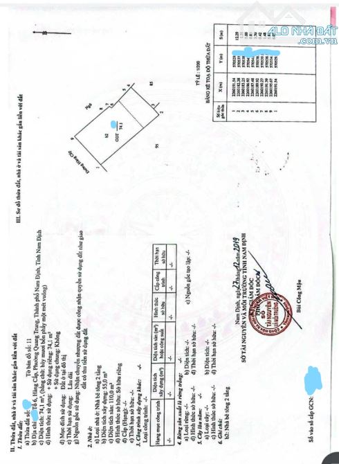 💥 CẦN BÁN NHÀ 2 TẦNG MẶT ĐƯỜNG HÀNG CẤP - TP NAM ĐỊNH: kinh doanh tốt, MT; 6m - 4