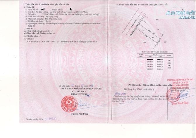 BÁN GẤP Lô đất 129m2 SHR, Tân Thông Hội, Củ Chi. Giá 650 triệu - 4