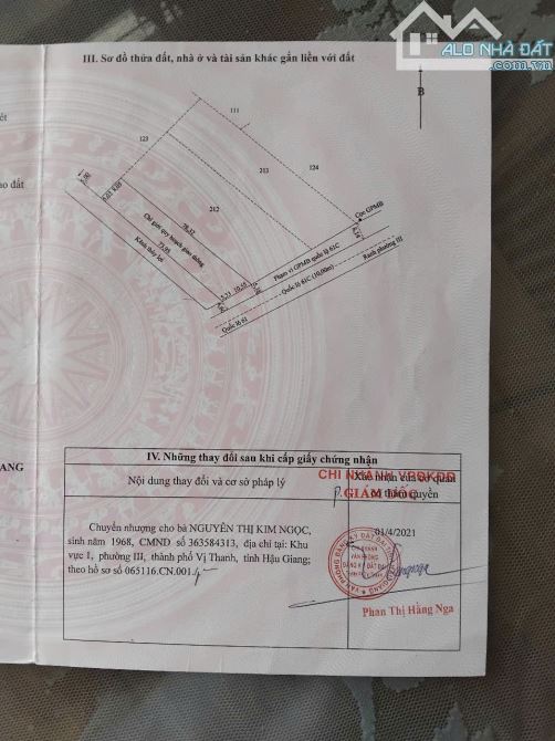 BÁN 8.000M VUÔNG ĐẤT LÚA MẶT TIỀN QUỐC LỘ 61C XÃ HOẢ LỰU THÀNH PHỐ VỊ THANH HẬU GIANG - 4