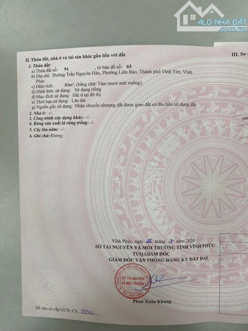 Bán nhà 3 tầng phố Trần Nguyên Hãn, Liên Bảo, vĩnh yên. - 5