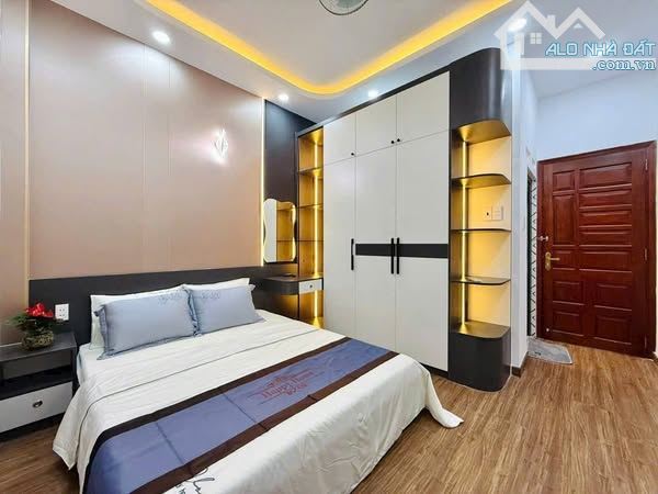 Nhà 4 tầng hxh bùi quang là gò vấp có gara ô tô sân thượng 6pn nhỉnh 8 tỷ bán nhanh - 5
