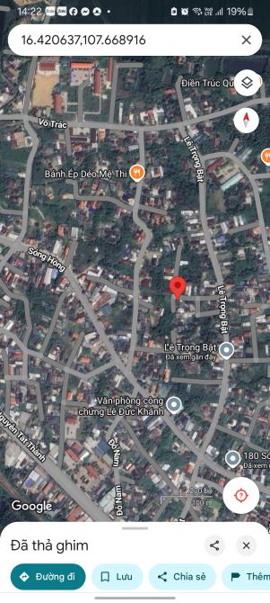 Lô 2 mặt tiền Lê Trọng Bật 260m2, Thủy Châu, Hương Thủy, Huế. - 6