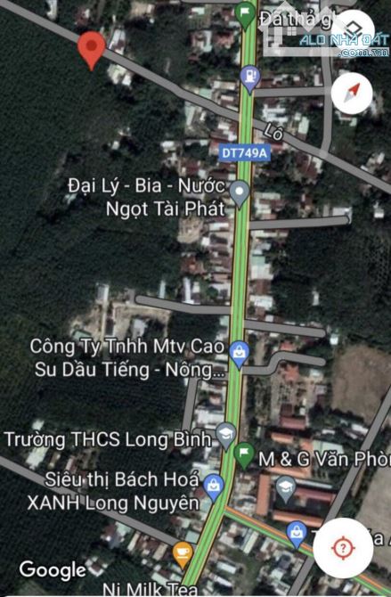 BÁN ĐẤT tặng NHÀ, 2MT, LONG NGUYÊN, BÀU BÀNG, DT: 6x59, TC50M2, SHR, GIÁ 1,650 TỶ - 6