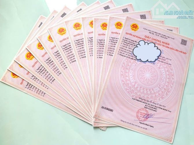 Mở bán 12 nền đất và nhà phố xây sẵn chính chủ sổ riêng sẵn thổ cư 100% gần chợ Thạnh Phú - 6