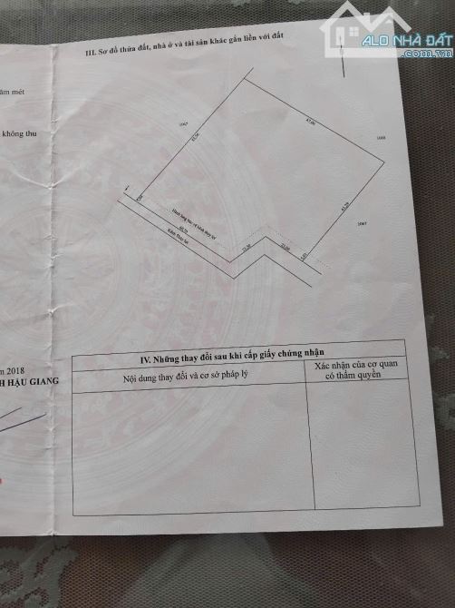 BÁN 8.000M VUÔNG ĐẤT LÚA MẶT TIỀN QUỐC LỘ 61C XÃ HOẢ LỰU THÀNH PHỐ VỊ THANH HẬU GIANG - 6