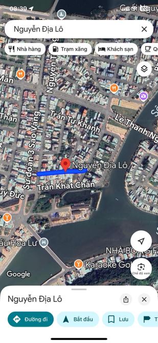 Bán lô đất mặt tiền đg nguyễn địa lô dt 65m2 ngang 4m giá 2ty720