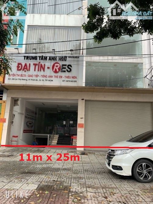 Bán nhà Mặt tiền đường Lê Thị Riêng, Q.12 gần UBND, DT: 11x25m giá 33 tỷ tl
