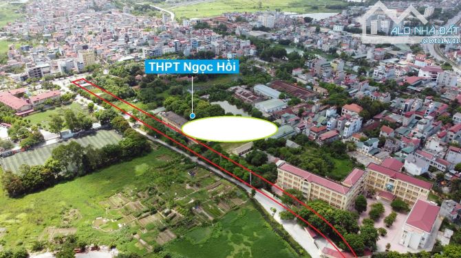 TRUNG TÂM THANH TRÌ, MẢNH ĐẤT LÔ GÓC, Ô TÔ VÀO ĐẤT 80M2 MẶT TIỀN 5M VUÔNG ĐẸP 8 TỶ