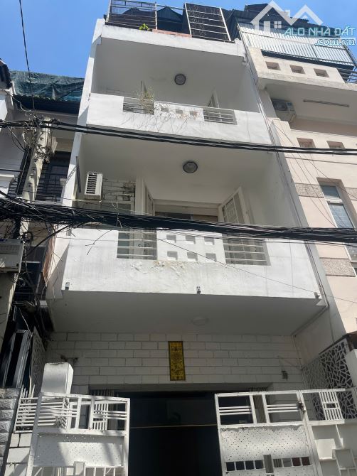 Bán Nhà HXH Phạm Viết Chánh - Vòng Xoay Nguyễn Văn Cừ Q.1. 4 x 15,5m 4 lầu Giá 17,5ty TL