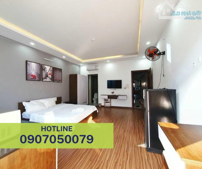 BÁN KHÁCH SẠN BÃI SAU- MT PHAN CHU TRINH- P2- TPVT. S=100M2=5X20M=6 TẦNG 16 PHÒNG CĂN HỘ