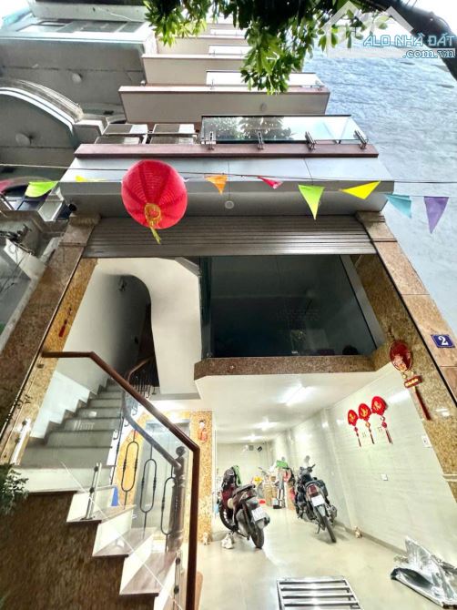 PHỐ CẦU GIẤY - DT 59M2 x 8T - MT 5M - 25 TỶ - THANG MÁY - Ô TÔ ĐỖ CỬA - 10M RA PHỐ