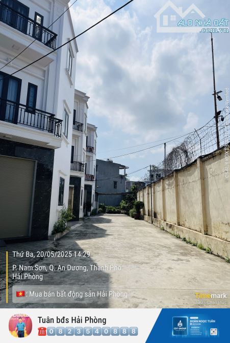 Bán đất Lương Quán, Nam Sơn ngõ 3m thông 1,3tỷ.