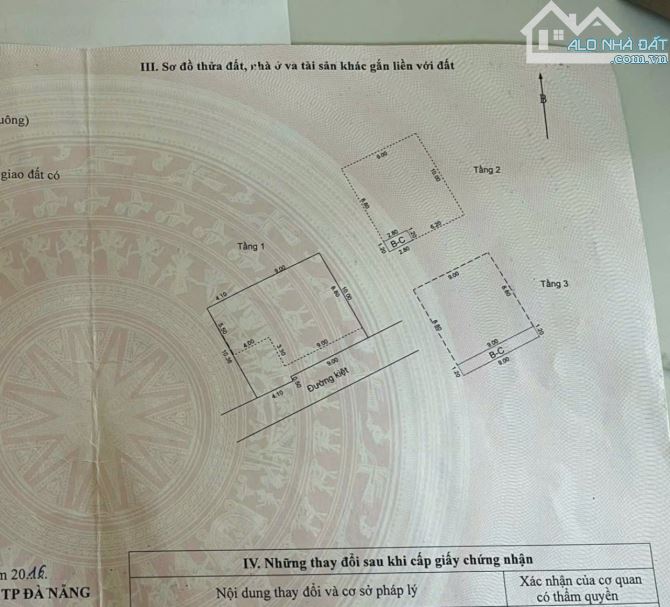 BÁN NHÀ 3 TẦNG KIỆT ĐA MẶN ĐÔNG 4 - 1