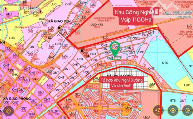 Ccần bán đất cạnh KCN Vsip Giao Thủy - Nam Định. Mảnh đất đẹp ngay cạnh khu công - 1