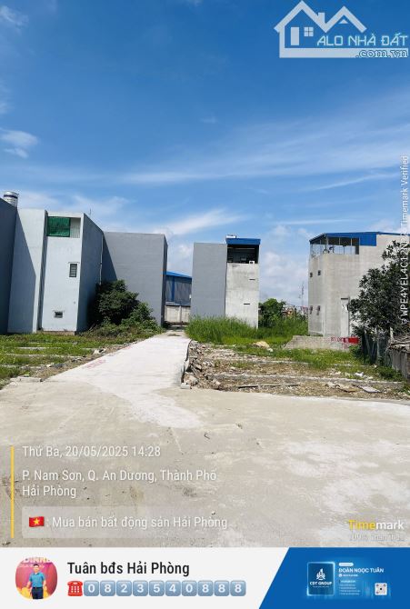 Bán đất Lương Quán, Nam Sơn ngõ 3m thông 1,3tỷ. - 1