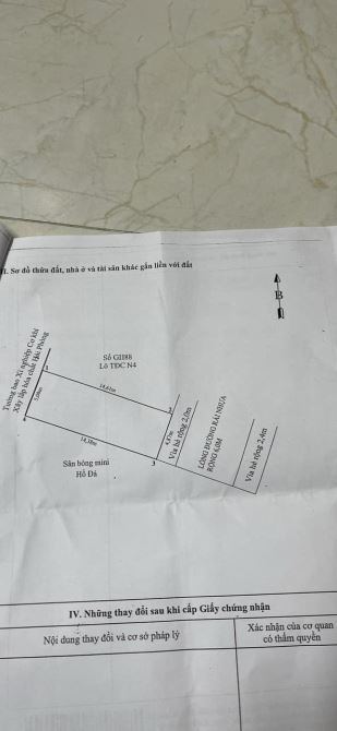 Siêu rẻ lô đất khu phân lô Hồ Đá - Sở Dầu - Hồng Bàng - 72m2 giá chỉ 3,888 tỷ - 2