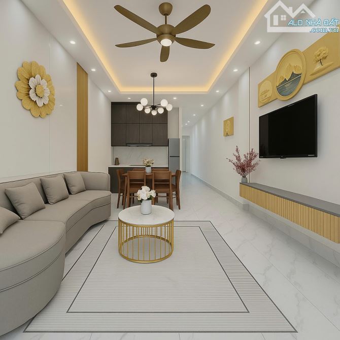 Bán nhà đường Phạm Văn Chiêu, Gò Vấp, 4x16m, hẻm trước nhà gần 6m, 3 phòng ngủ, 5 tỷ hơn - 2