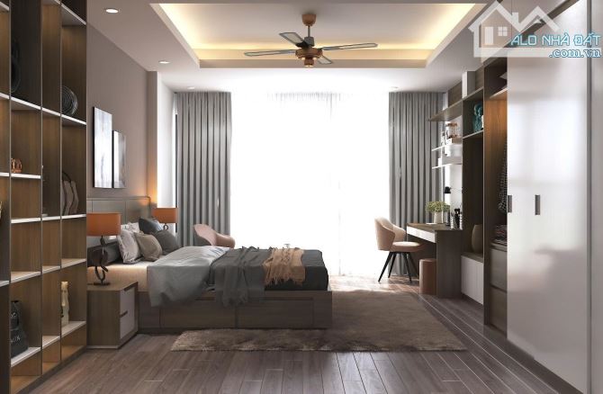 TÒA NHÀ 6 TẦNG MẶT NGÕ 4 KIM ĐỒNG, HOÀNG MAI, 100M, VIEW HỒ, Ô TÔ, THANG MÁY, KINH DOANH, - 2