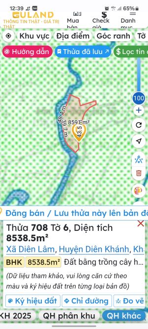 Bán đất làm vườn diên lâm diên khánh tỉnh khánh hòa - 3