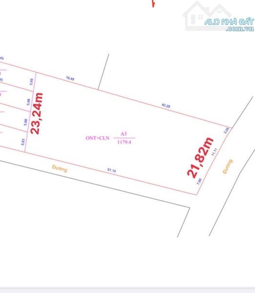 Lô đất hai mặt tiền đường – 1179m² tại T80 Ngọc Thanh – gần Flamingo Đại Lải - 3